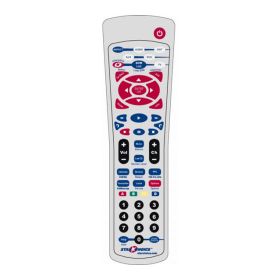 Star Choice IRC 550 Series Programming And Operating Instructions