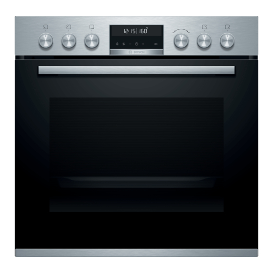 Bosch HEA578B 1 Series Instruction Manual