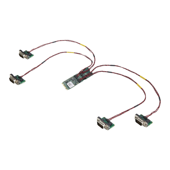 Kvaser M.2 PCIe 4xCAN User Manual