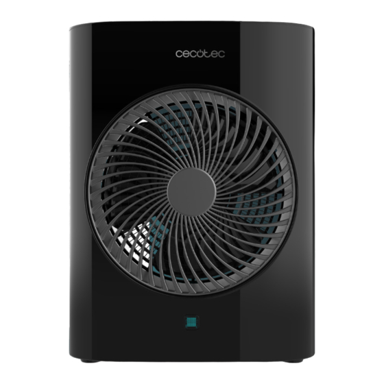 cecotec READYWARM 2070 MAX FORCE SMART BLACK Instruction Manual