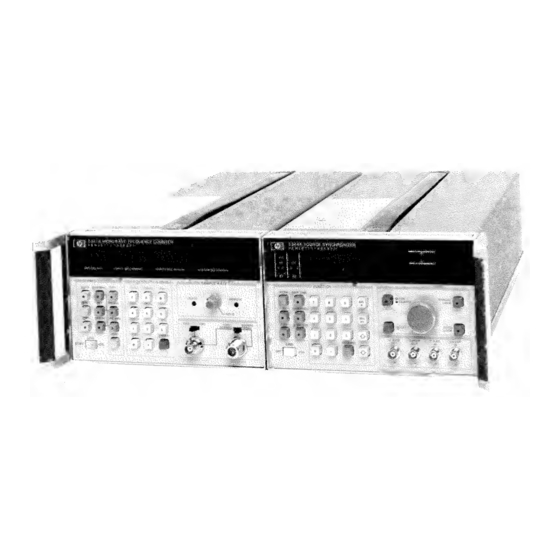 HP 8756A How To Use Manual