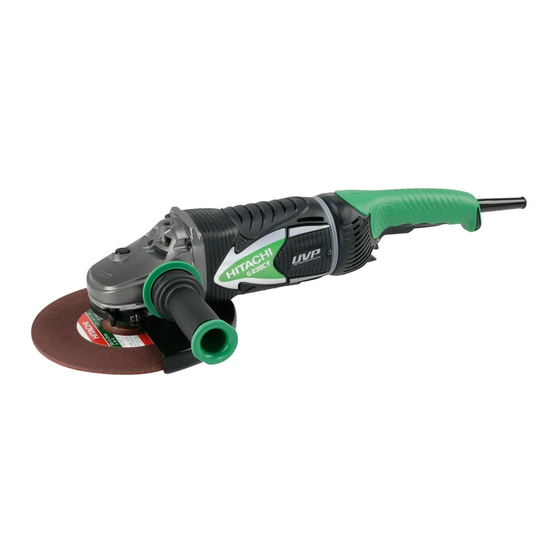 Hitachi G23SCY - 9 in. Anti-Vibration Angle Grinder Parts List