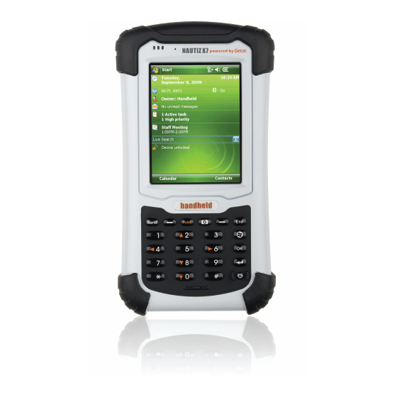 Hand Held Products NAUTIZ X7 Manual