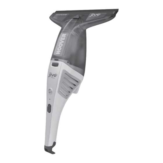 Hoover Jive Instruction Manual