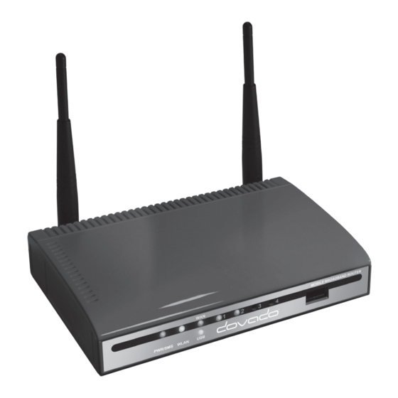 Dovado USB Mobile Broadband Router Reference Manual