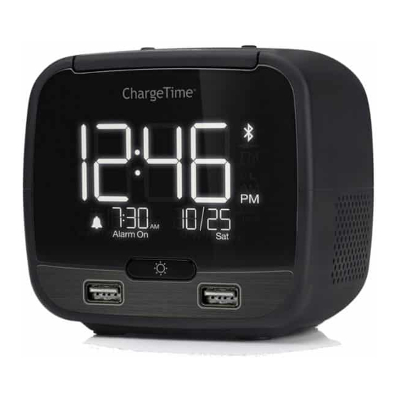 TeleAdapt ChargeTime Plus Alarm Clock Manuals