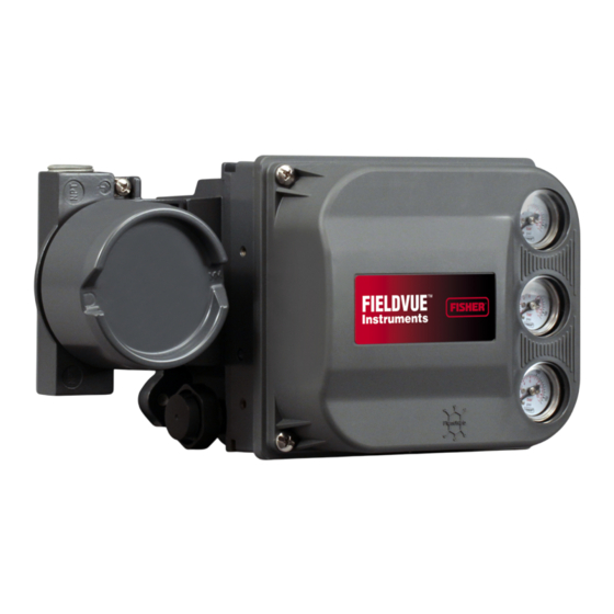 Emerson Fisher FIELDVUE DVC6200 Mounting Instructions