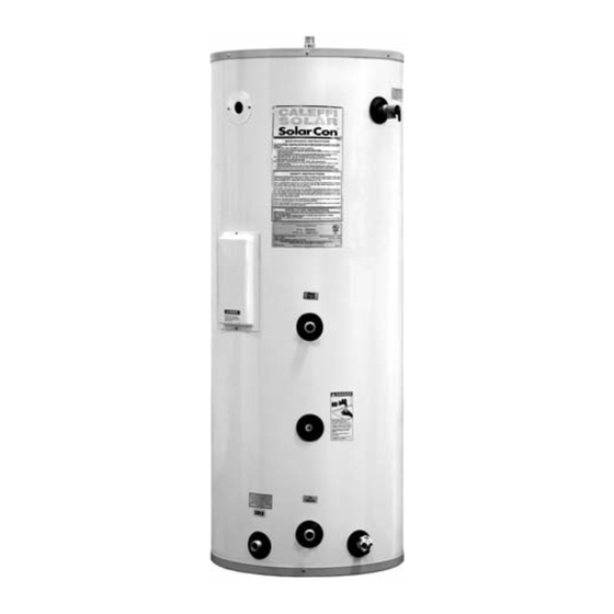 Caleffi solar NAS20053 Installation, Commissioning And Servicing Instructions