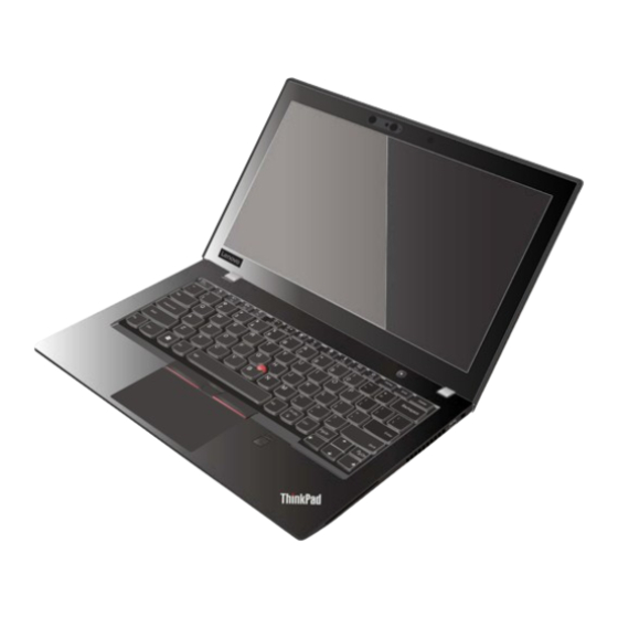 Lenovo ThinkPad X280 Setup Manual
