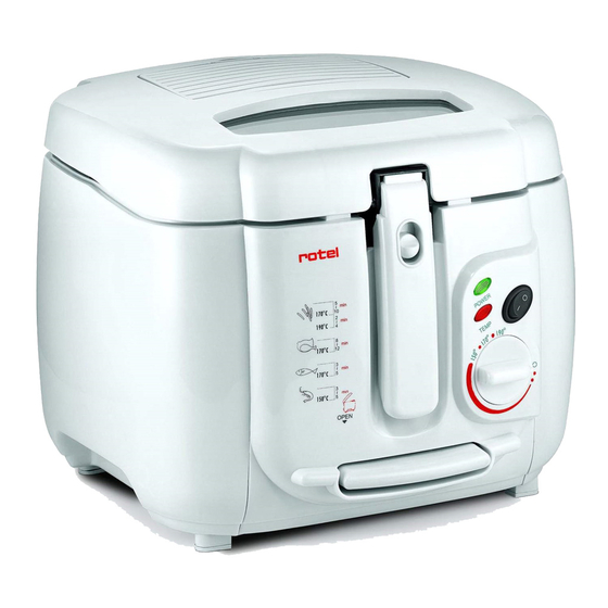 Rotel FryStar Instructions For Use Manual