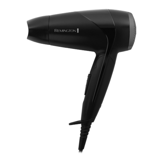 Remington D1500 Quick Start Manual