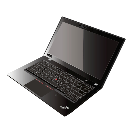 Lenovo ThinkPad X280 Setup Manual
