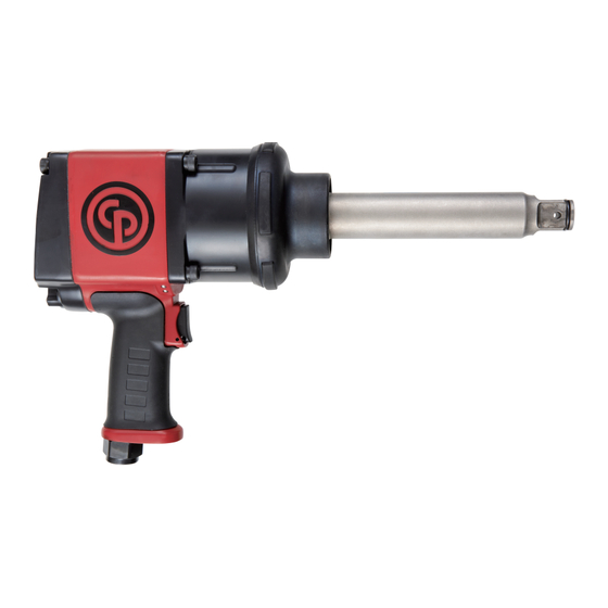 Chicago Pneumatic CP7776 Operator's Manual