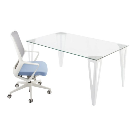 Futureglass Lasered Desk Assembly Instructions