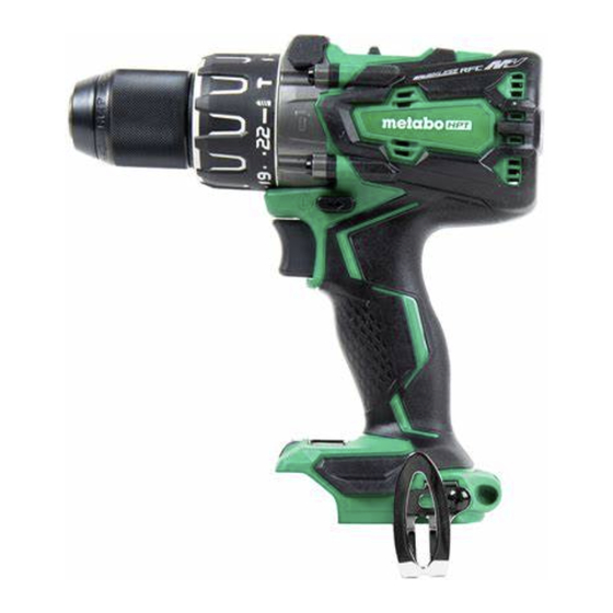 Metabo HPT DV 36DA Instruction Manual