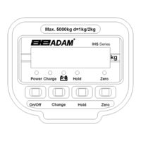 Adam Equipment IHS 5 Manual