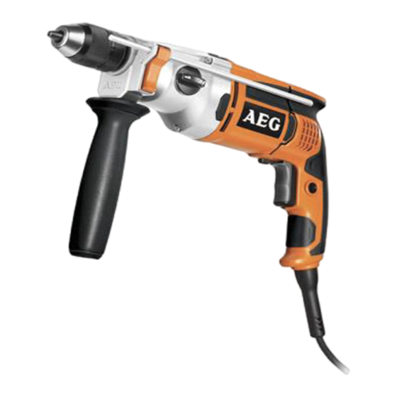 AEG SB 20-2 E Original Instructions Manual