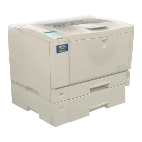 Ricoh AP410 - Aficio B/W Laser Printer Service Manual