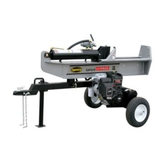 SpeeCo SplitMaster 401628PH Owner's Manual