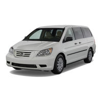 Honda 2008 ODYSSEY Instructions Manual