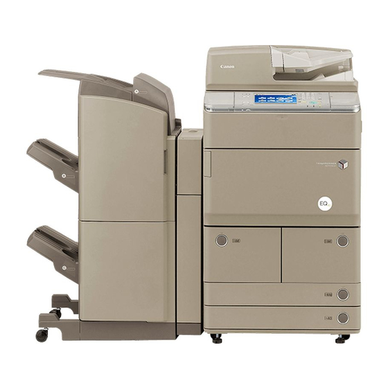 Canon imageRUNNER ADVANCE 6065 Series Service Manual