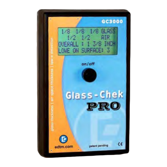 EDTM GC3000 Manual