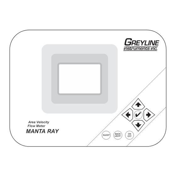 Greyline Instruments MantaRay User Manual