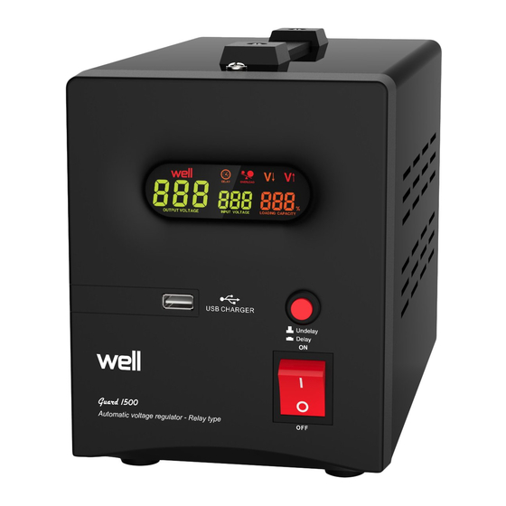 well AVR-REL-GUARD1000-
WL Manuals