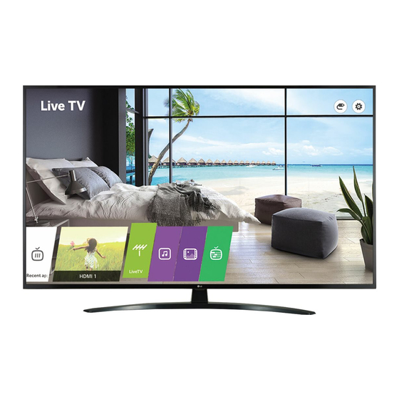 LG 32LW340C Easy Setup Manual