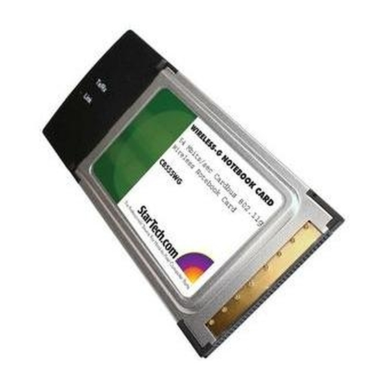 StarTech.com CB555WG Instruction Manual