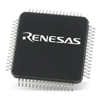 Renesas RX Series User Manual
