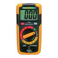 PANCONTROL PAN Micrometer Manual
