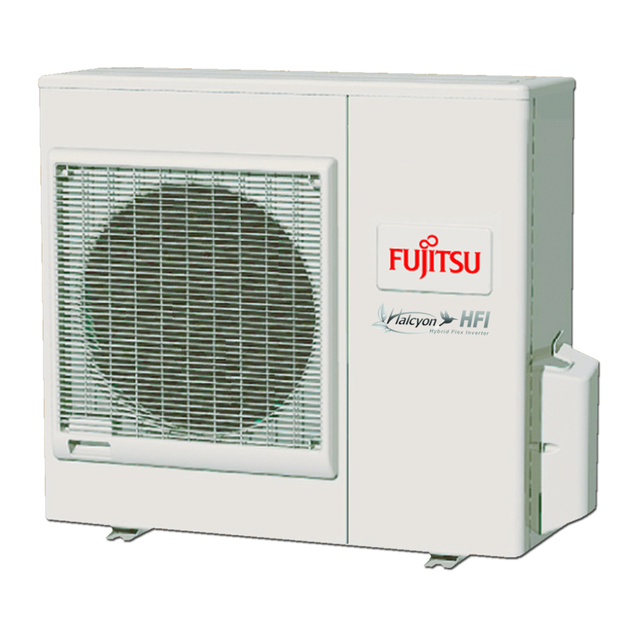 Fujitsu R410A Installation Manual