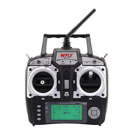 Wfly WFT07 Instruction Manual
