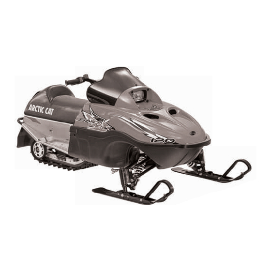 Arctic Cat Sno Pro 120 2013 Operator's Manual