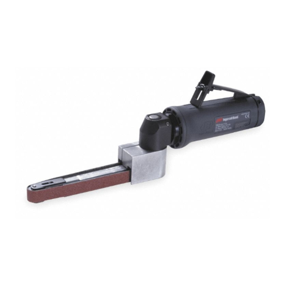 User Manuals: Ingersoll-Rand CA200RS812 Belt Sander