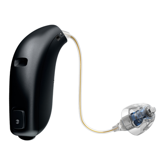 oticon miniRITE Series Instructions For Use Manual
