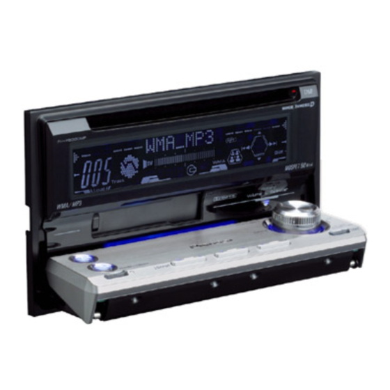 Pioneer FH-P5000MP Installation Manual