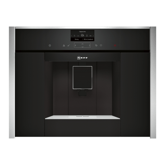 NEFF C17KS61H0/06 Installation Instructions Manual