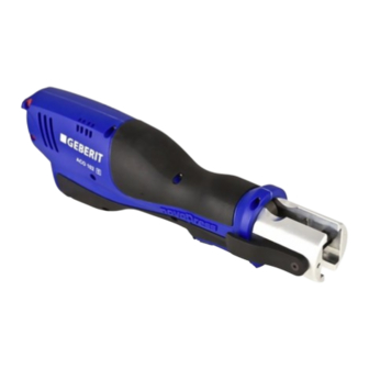 Geberit ACO 102 Operation Manual