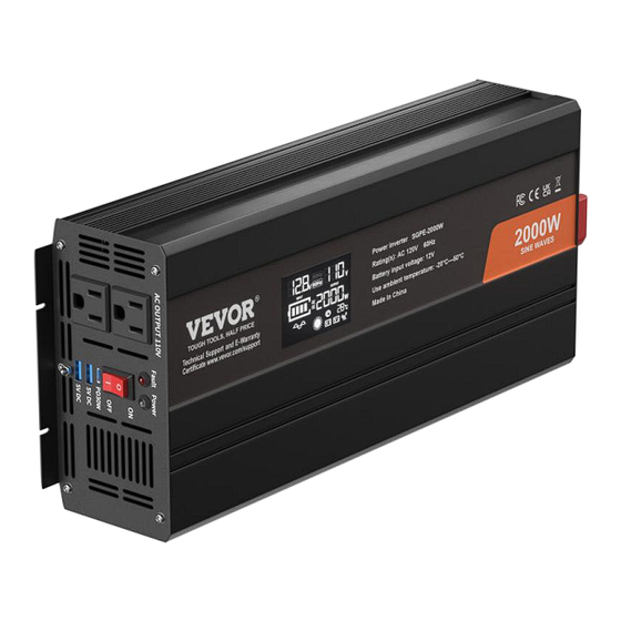 VEVOR SGM-1500W Manual