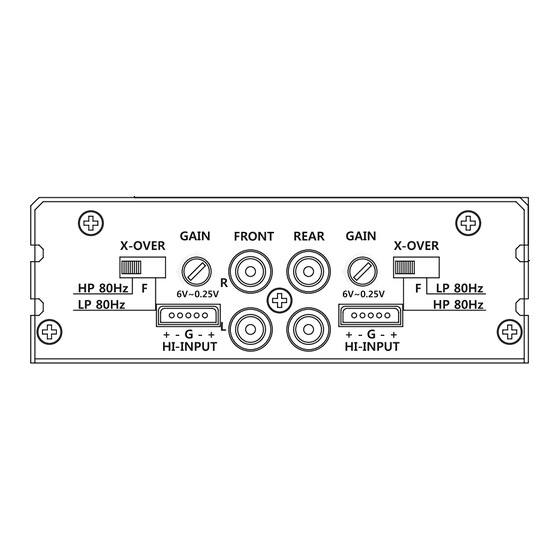 Soundstream Picasso Nano P4.320D Manual