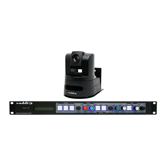 VADDIO WallVIEW CCU HD-18 Installation And User Manual