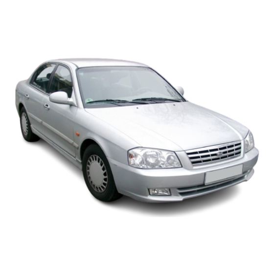 Kia Magentis 2002 Owner's Manual