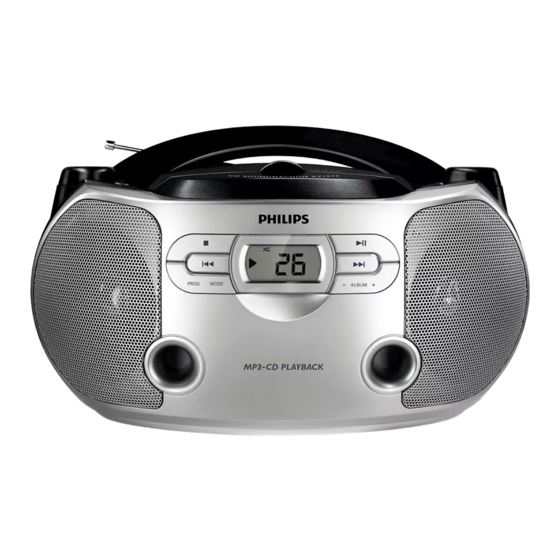 Philips AZ1046/12 User Manual