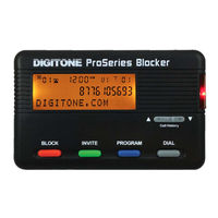 Digitone proseries blocker Operation Manual