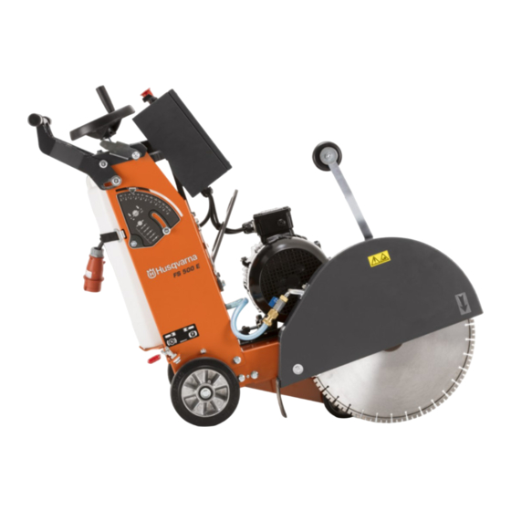 Husqvarna FS 500 E Operator's Manual