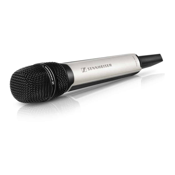 Sennheiser Digital 9000 Specifications & Manufacturer Installation Manual