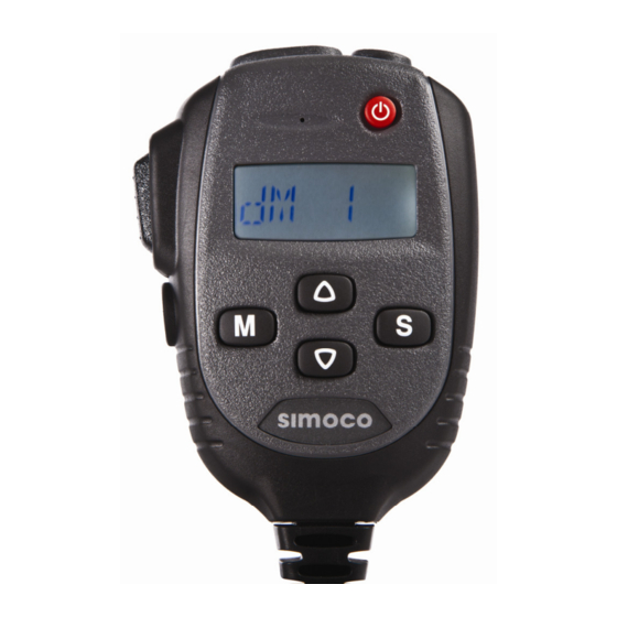 Simoco SDM610 User Manual