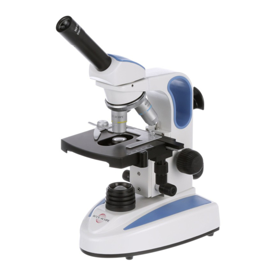 Accu-Scope EXM-150-MS Manual